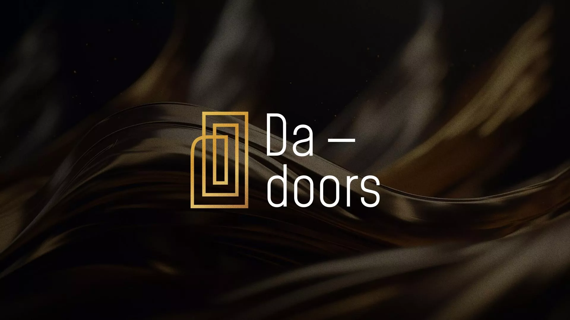 Разработка логотипа для компании «DA-DOORS» в Фрязино